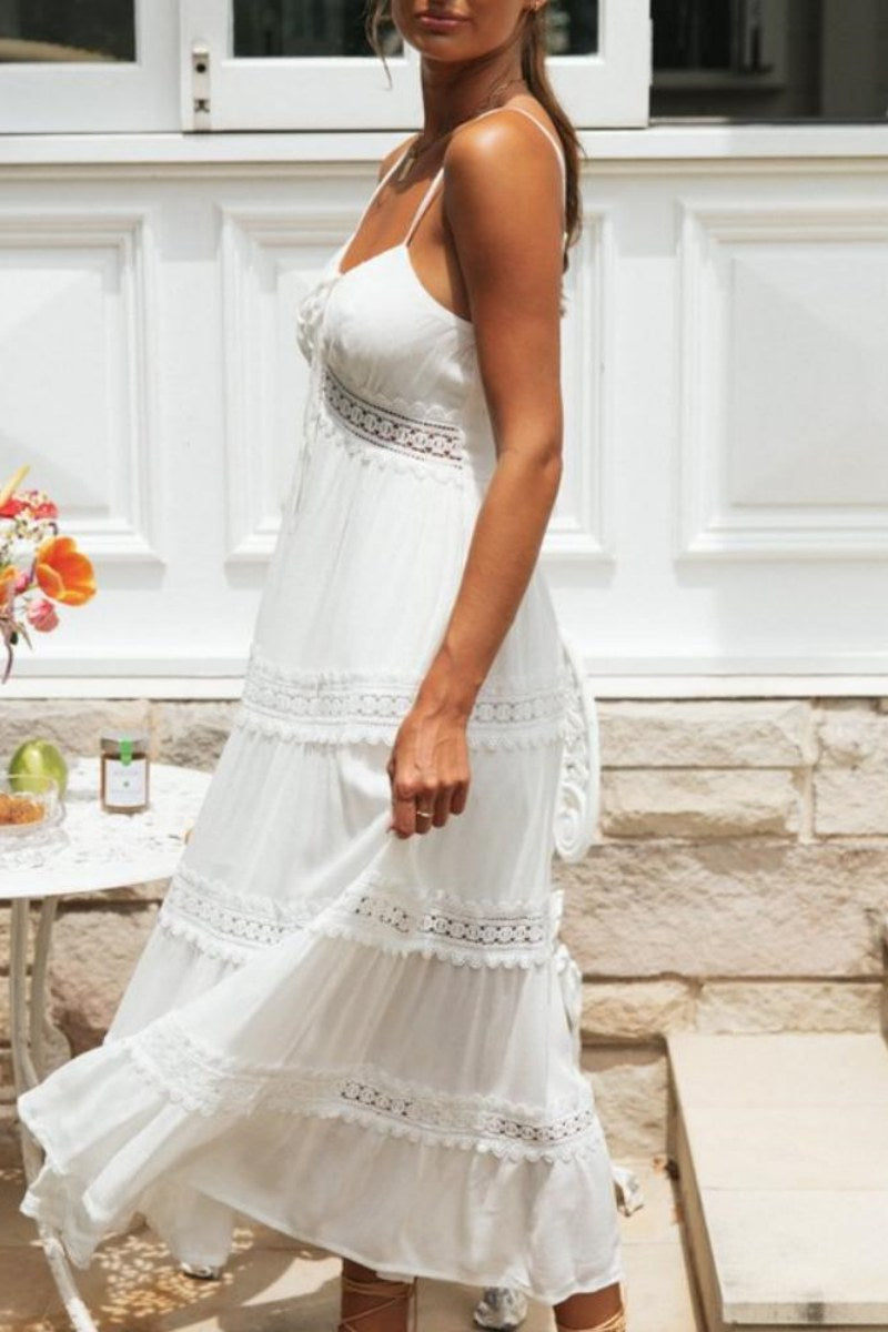 Cora Dantelli A Kesim Maxi Sundress